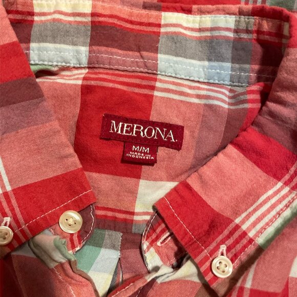 Men's Check Shirt, Merona,M, Multi, Preloved in Good Condition - Picture 4 of 5
